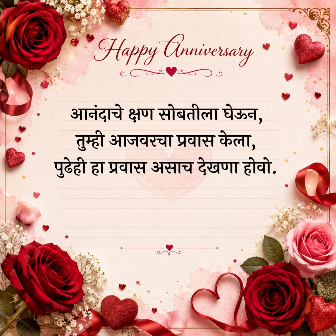 Wedding Anniversary Wishes in Marathi