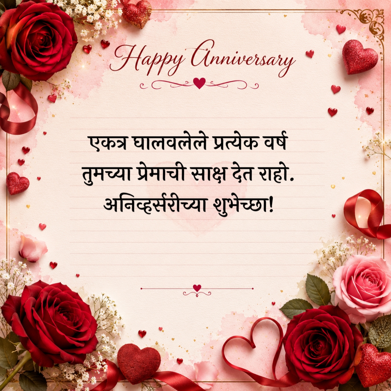 Anniversary Wishes in Marathi