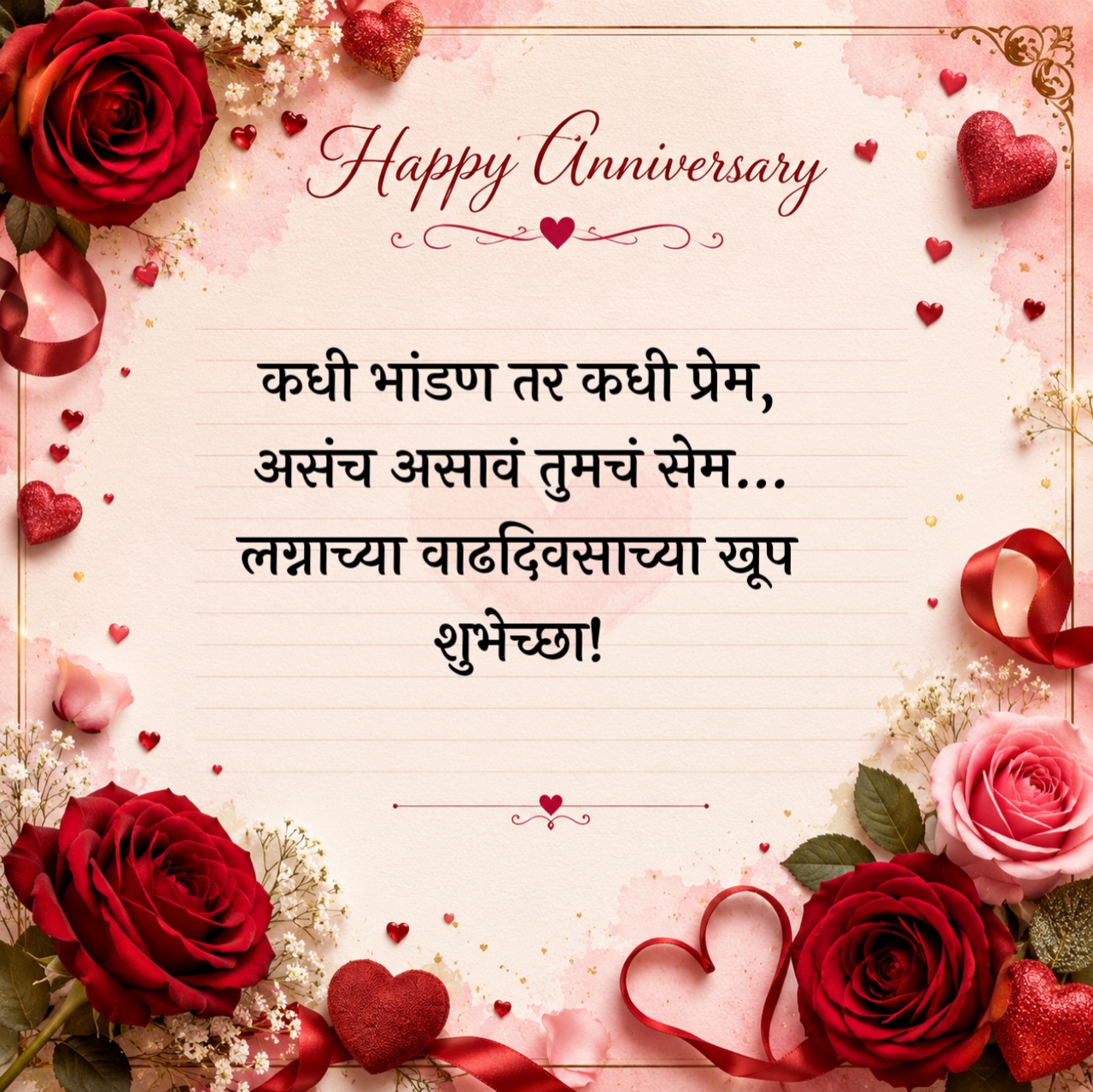 Anniversary Wishes in Marathi