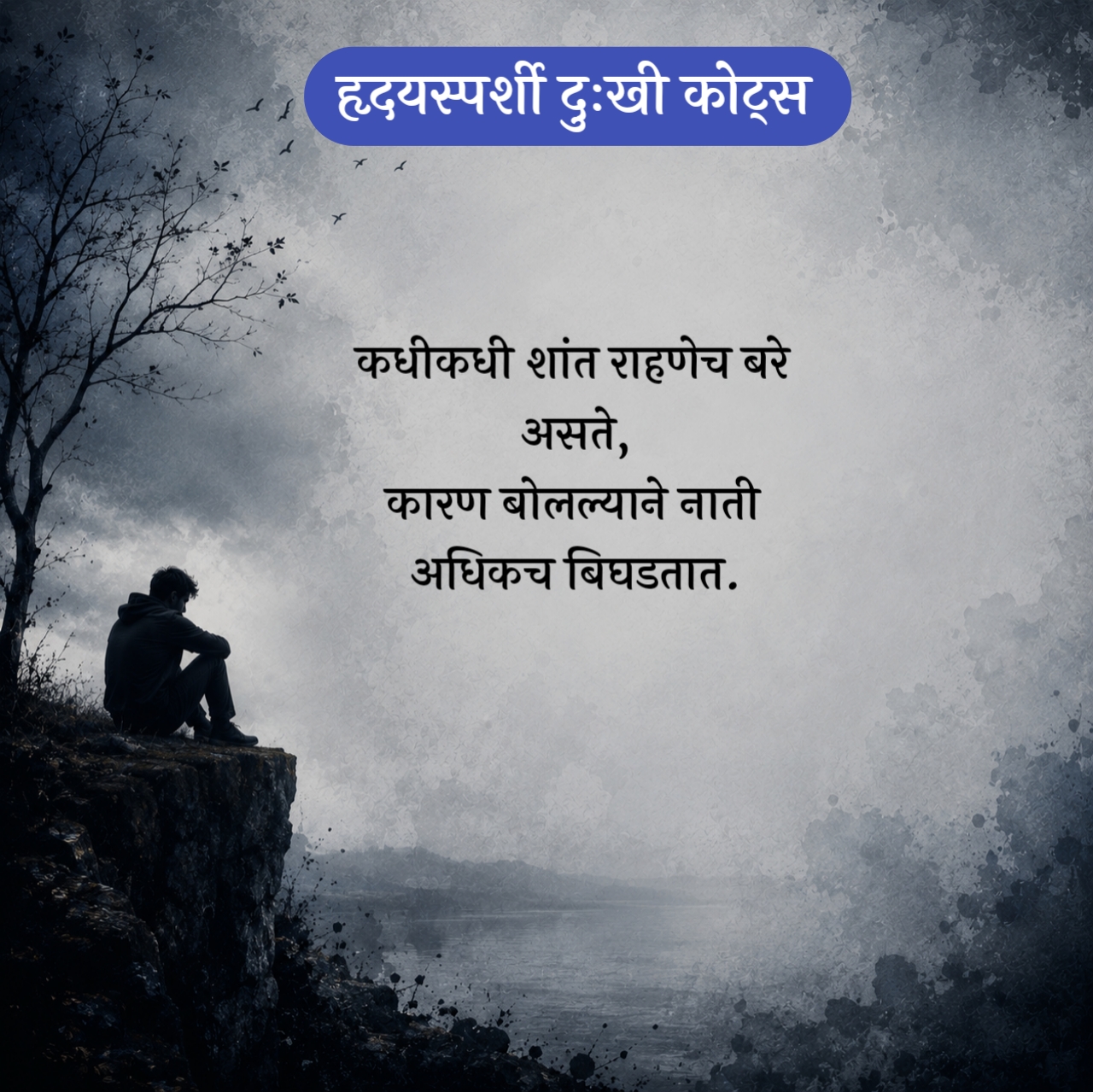 Sad Status in Marathi