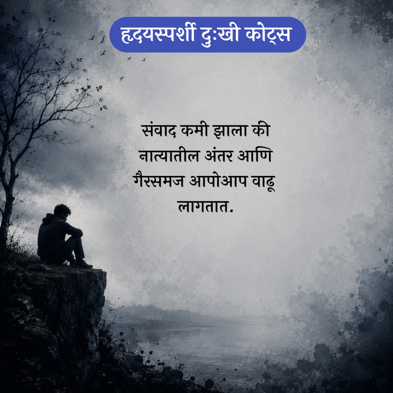 Sad Status in Marathi