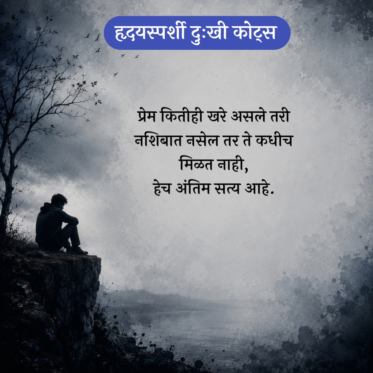 Marathi Sad Quotes
